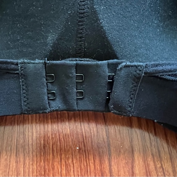 Lively No-Wire Push-Up Bra in Jet Black - size 34C - Picture 9 of 14